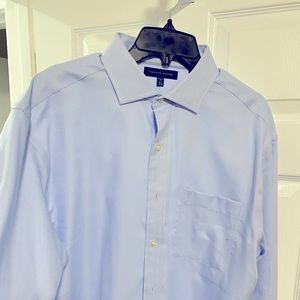 Tommy Hilfiger blue shirt, size 16.5, 34/35